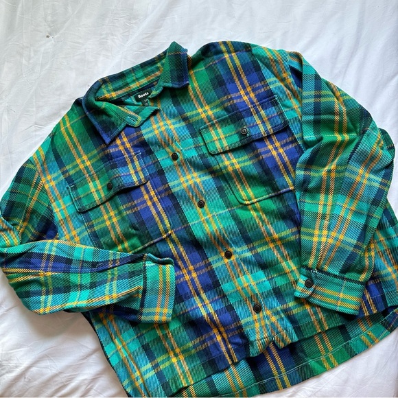 Roots Jackets & Blazers - Roots Twill Plaid Shacket